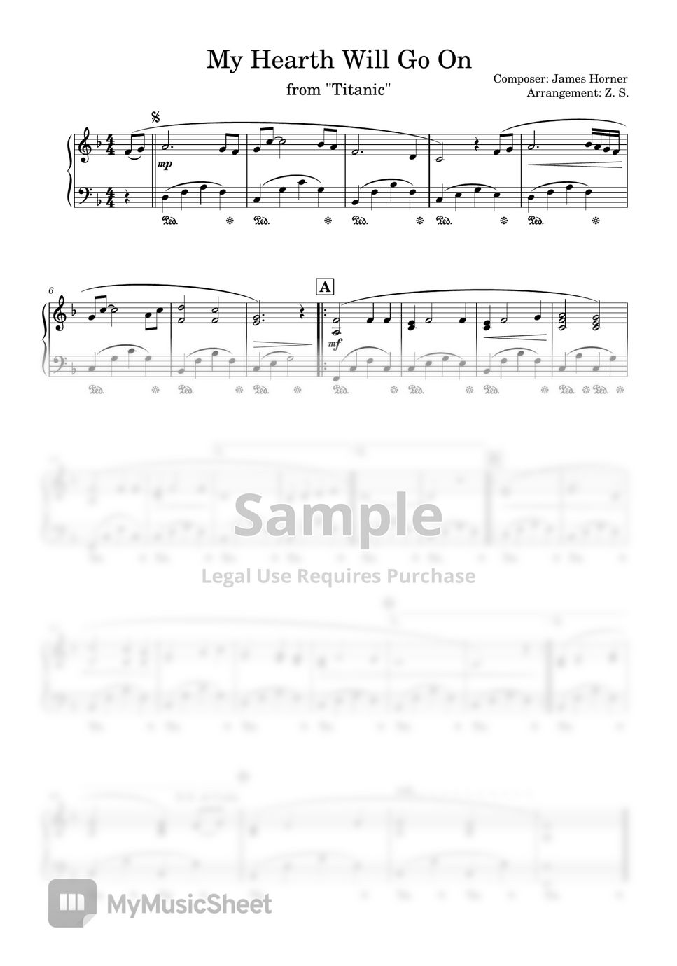 james-horner-my-hearth-will-go-on-sheets-by-zesp