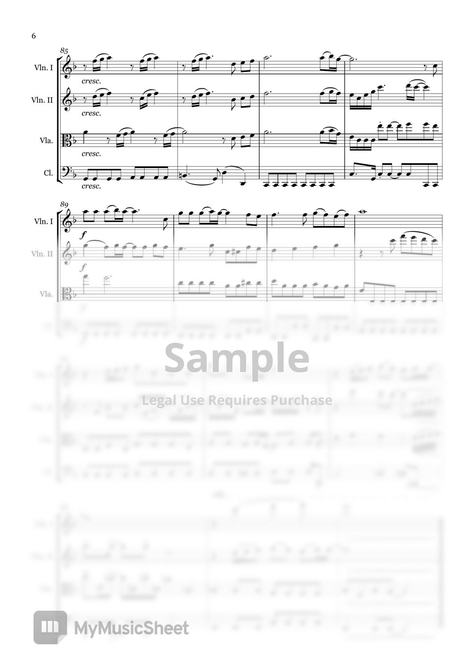 Go Shiina - Kamado Tanjiro no Uta (String Quartet) by Milzy