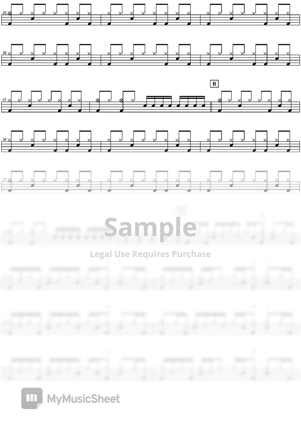 Free style diggin on james brown sheet music by copydrum