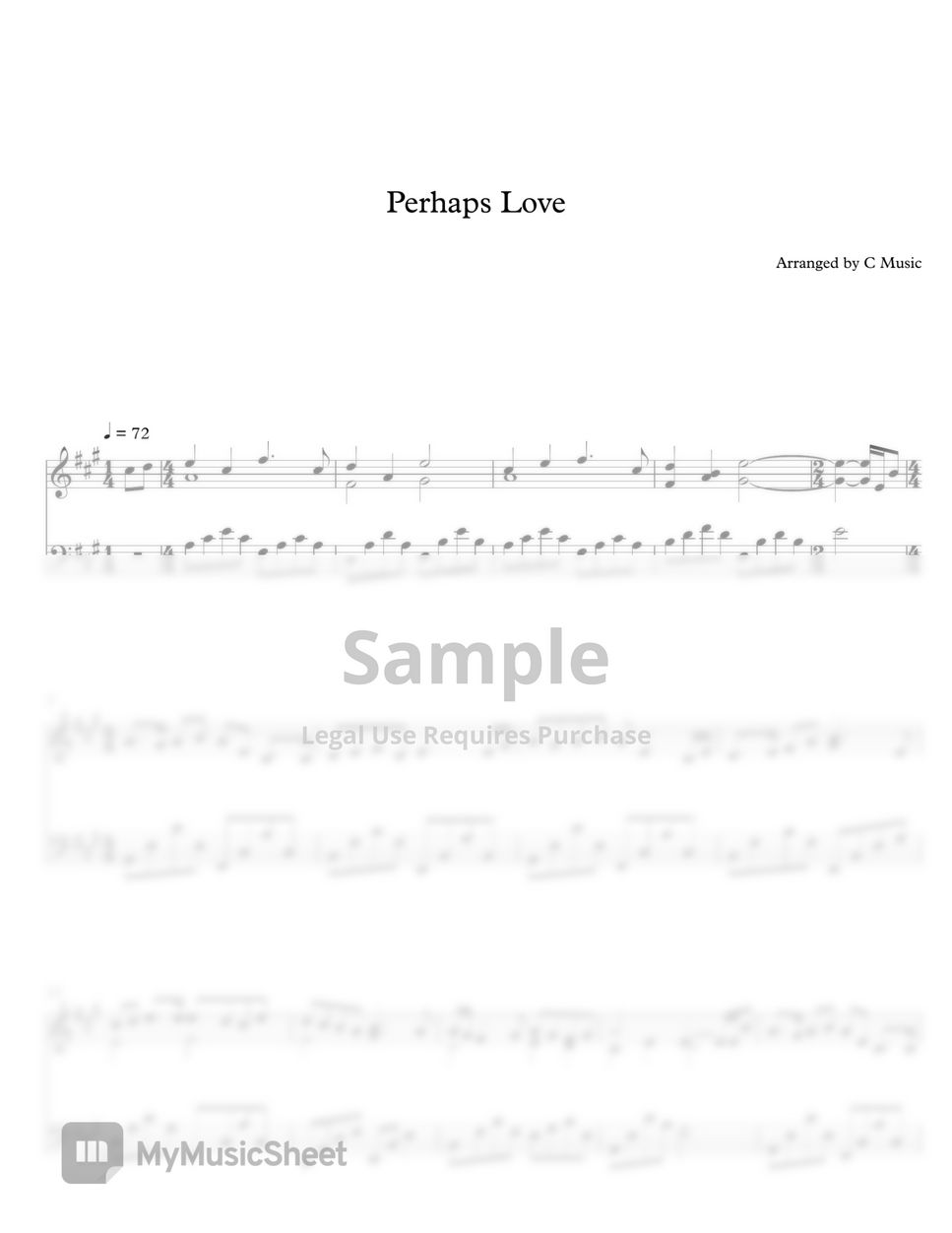 John Denver & Pacido Domingo - Perhaps Love by C Music