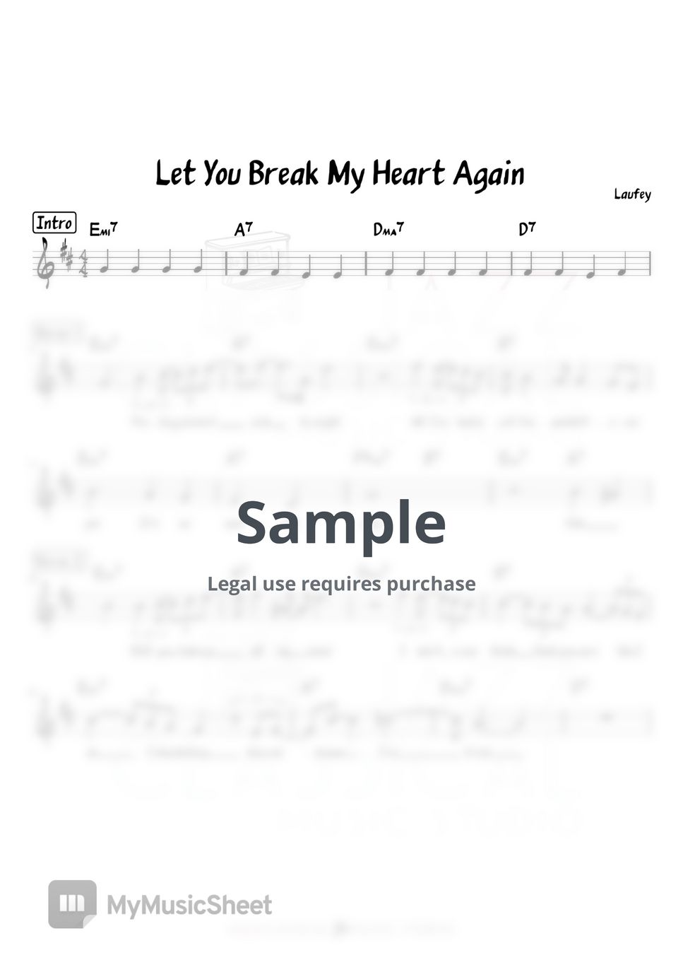 Laufey - Let You Break My Heart Again by Jazz Classical Music Studio