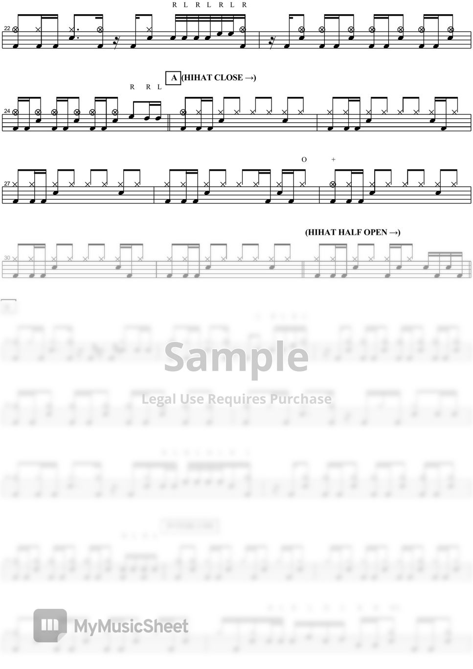 Hoobastank Crawling In The Dark Sheets by COPYDRUM