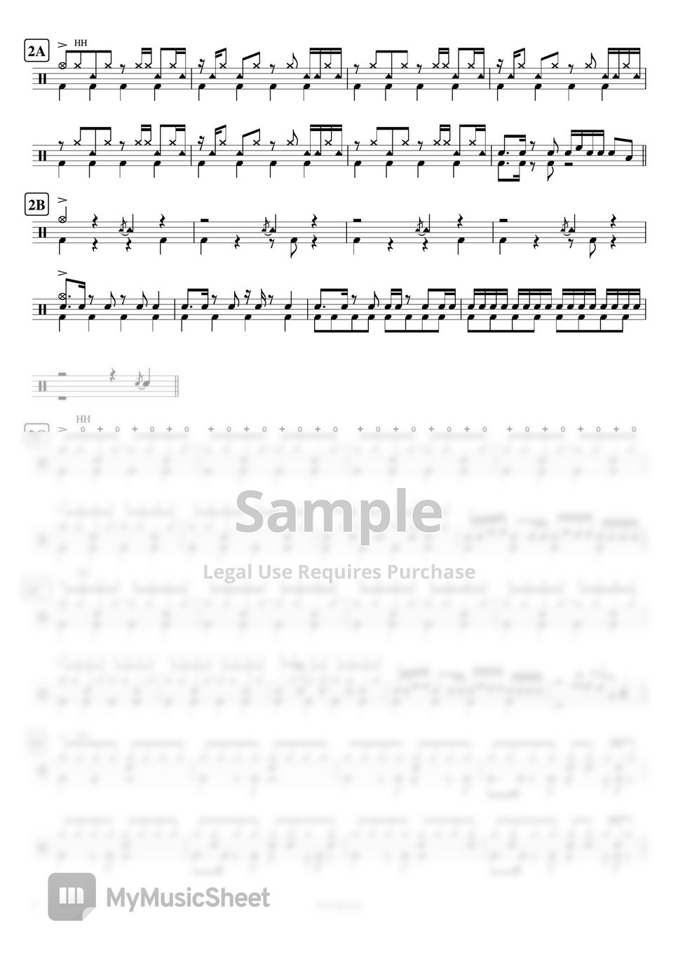 TWICE - Feel Special by Cookai's J-pop Drum sheet music!!!