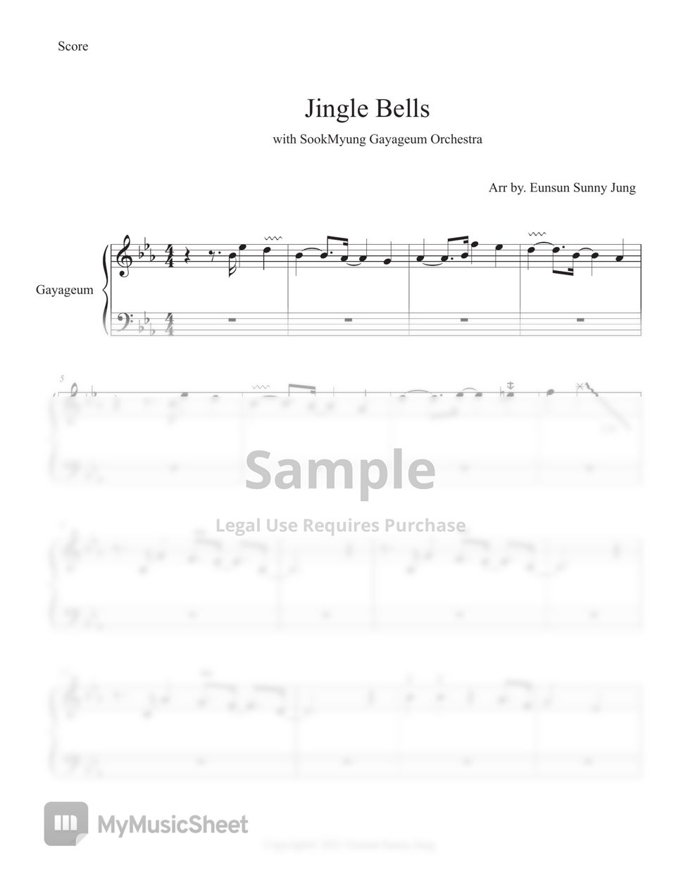 James Lord Pierpont Jingle Bells with SookMyung Gayageum Orchestra