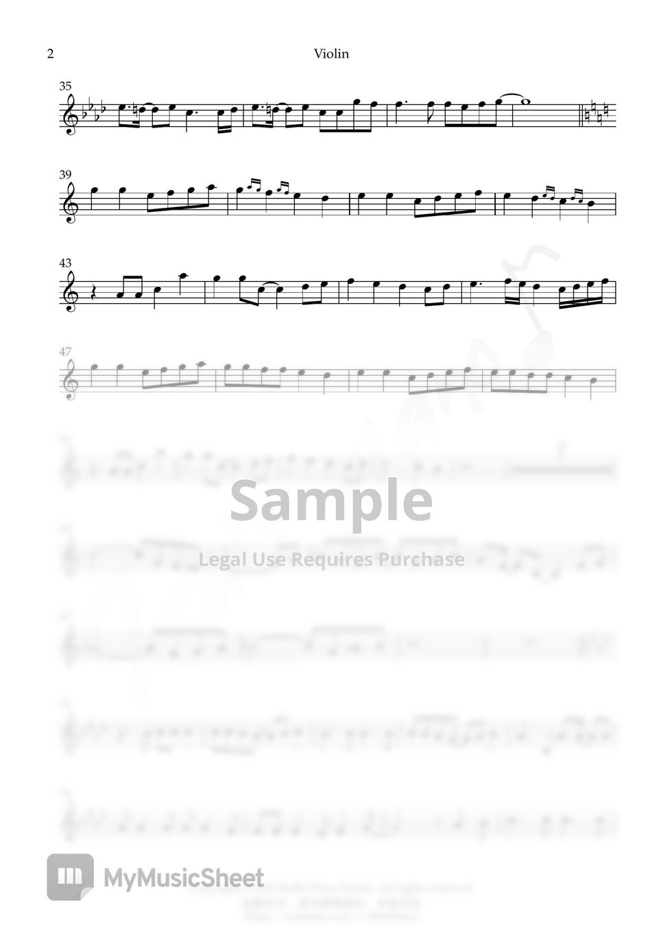Dragon Ball GT OP - Dan Dan 心魅かれてく (Piano & Violin ver.) Sheets by Ru's ...