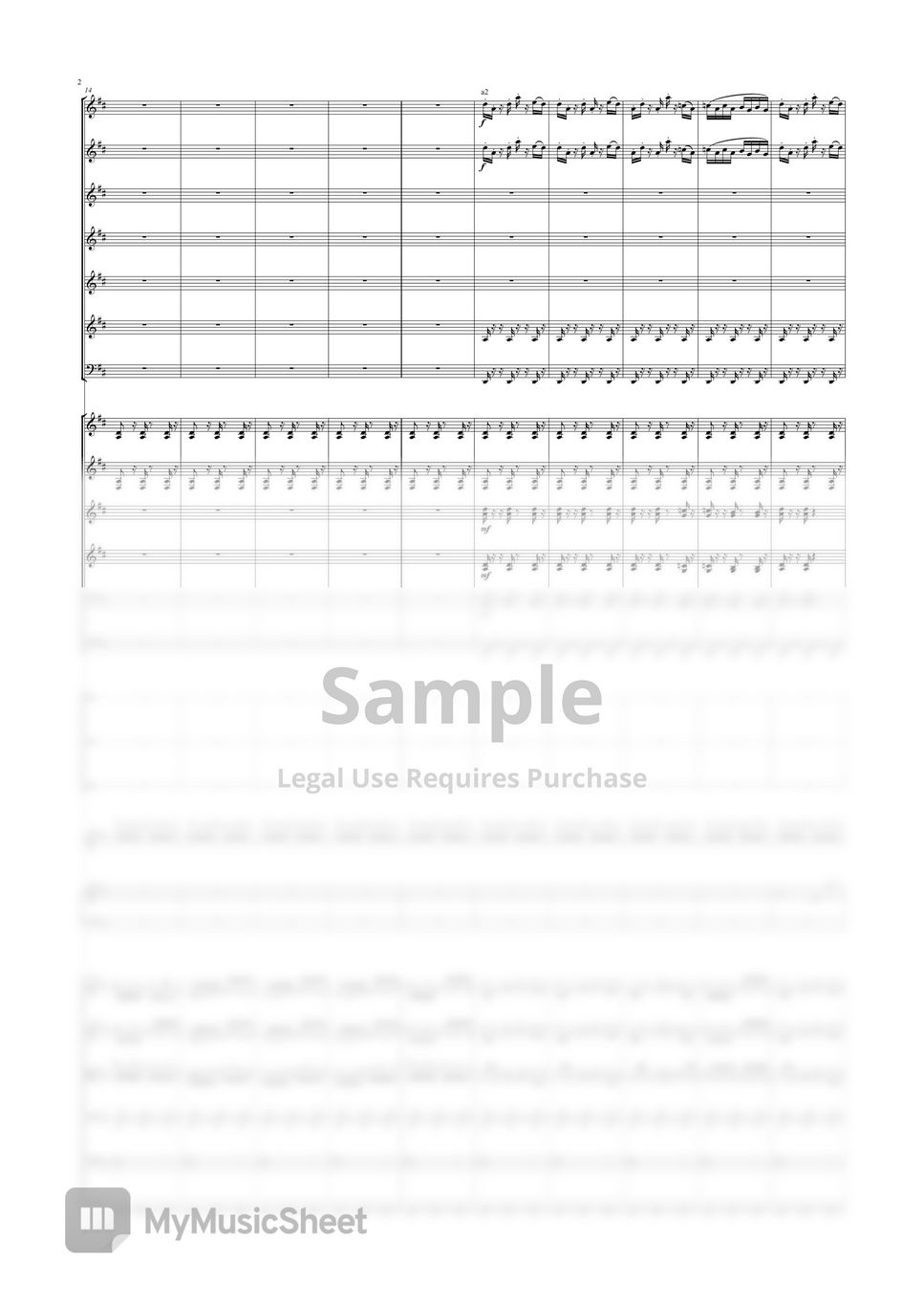 Harry Potter Fireworks(Harry Potter) for Orchestra Sheets by Hai Mai