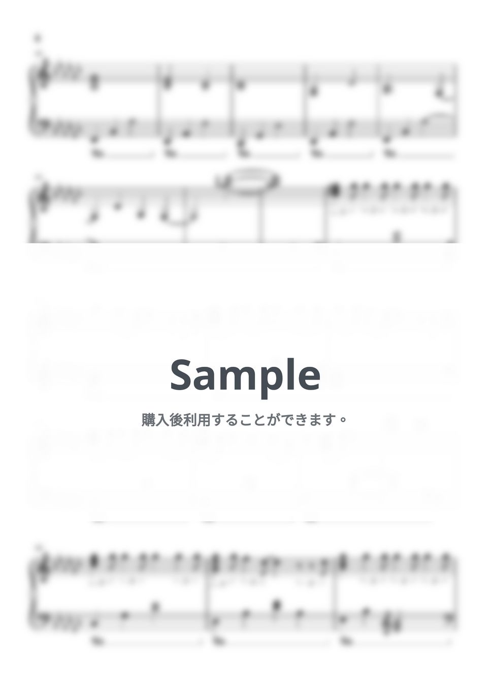 ZONE - secret base〜君がくれたもの〜 (あの花 / ピアノ楽譜 / 中級) by Piano Lovers. jp