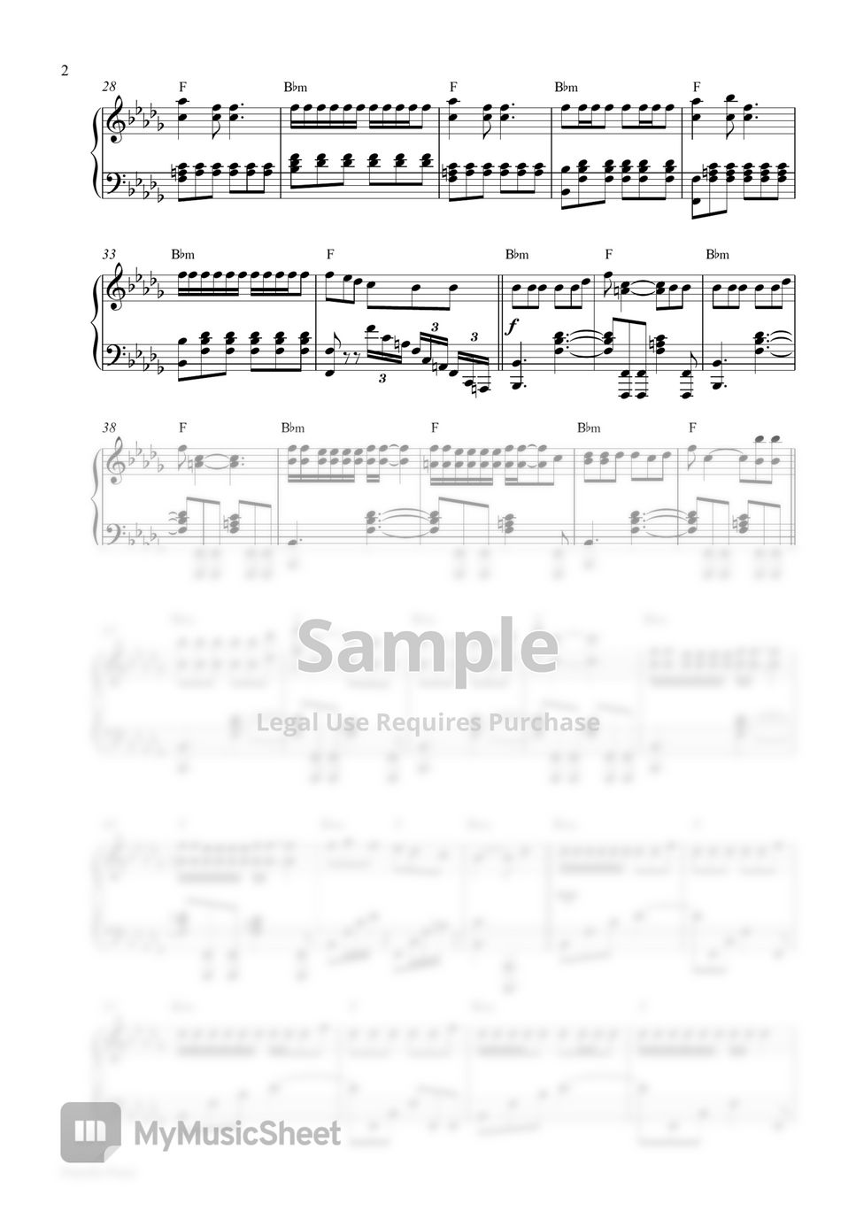 BLACKPINK - Shut Down (Piano Sheet) by Pianella Piano