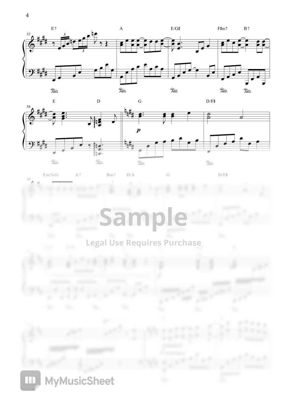 Godaigo - The Galaxy Express 999 (銀河鉄道999 - ゴダイゴ) ピアノ