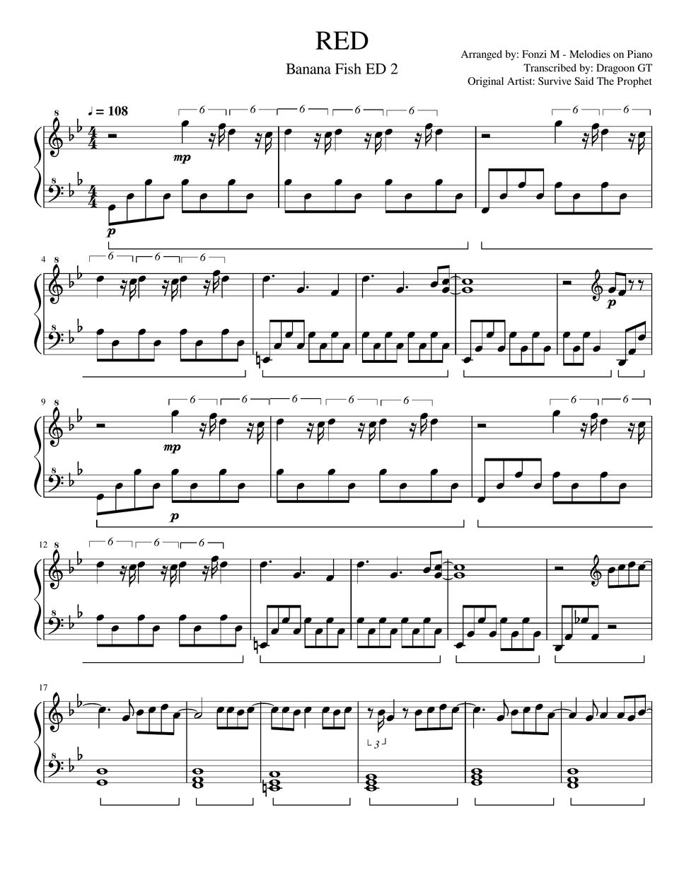 Banana piano. Banana Fish Red Ноты для фортепиано. Банановая рыба Ноты для фортепиано. Red банановая рыба Ноты для фортепиано. Банановая рыба на фортепиано.