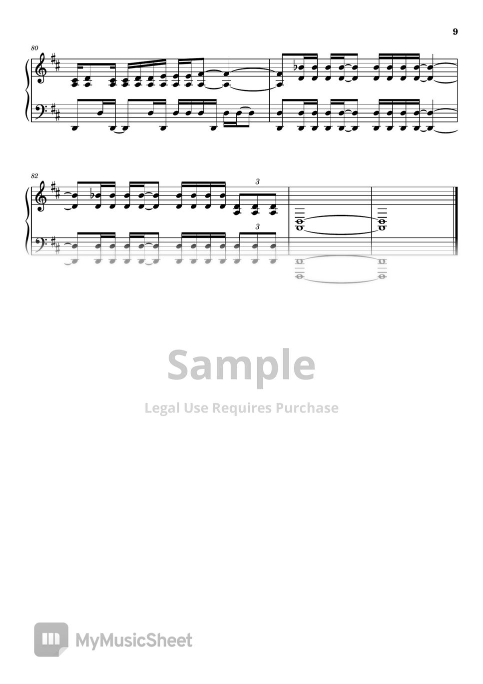 My Sacrifice by Creed - Electric Guitar - Digital Sheet Music