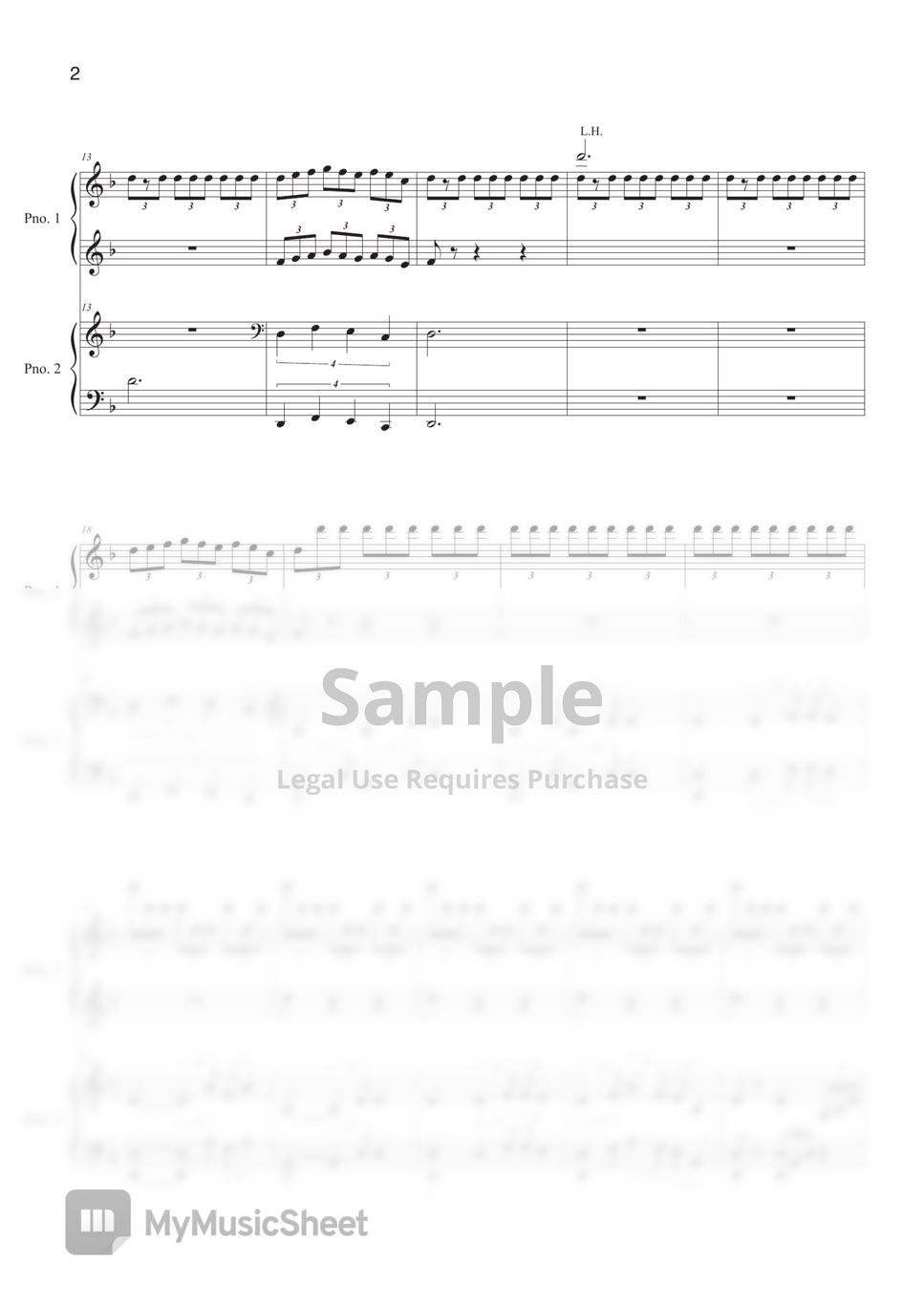 Lee jisoo - Arrange Rhapsody (4hands Piano) by Bella&Lucas