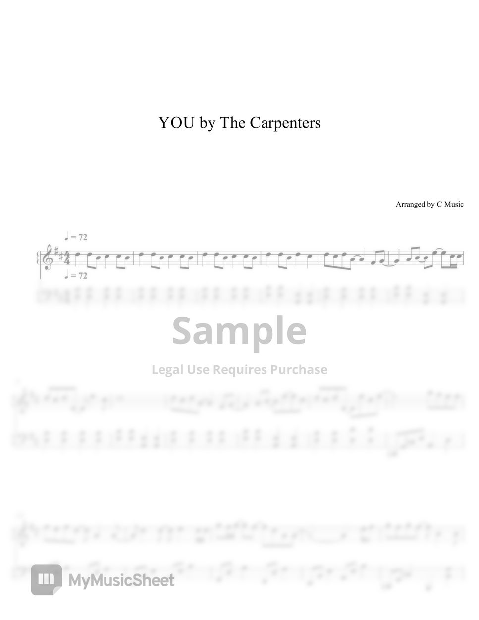 The Carpenters - YOU by C Music