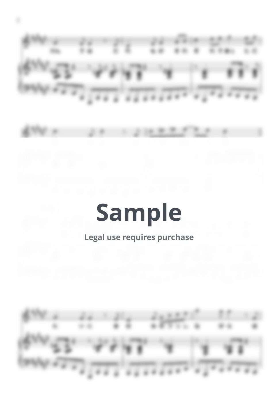 Official HIGE dandism Mixed Nuts (sing with the piano/『SPY×FAMILY