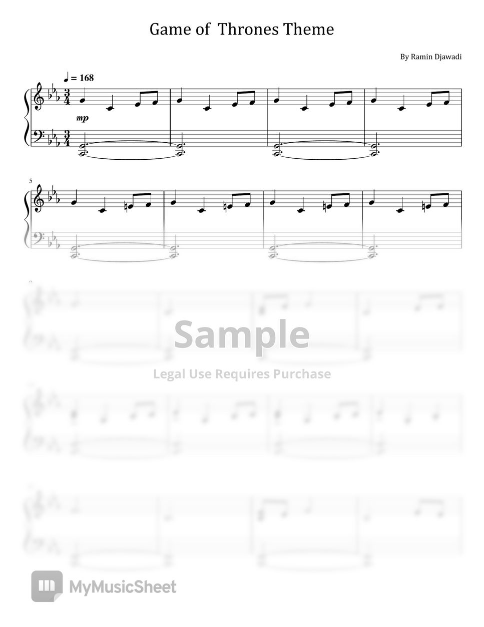 Ramin djawadi game of thrones theme game of thrones theme for easy