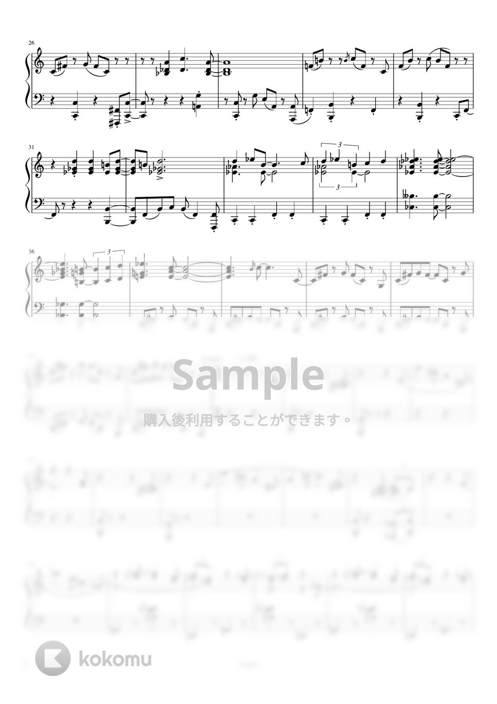 West Side Story - West Side Story Medley (ウエストサイドストーリーピアノ/映画音楽ピアノ) by AsukA818