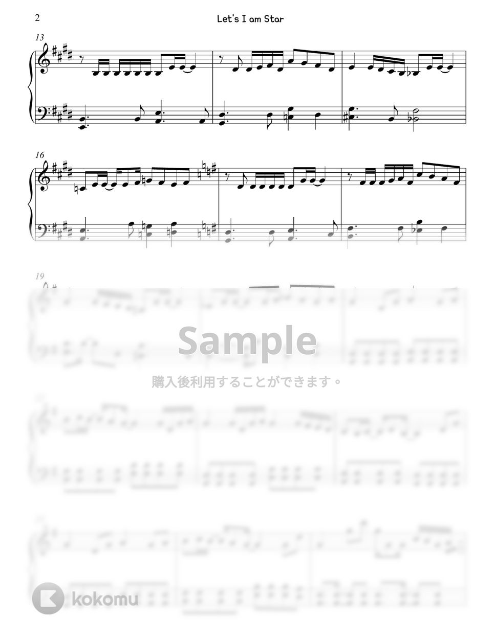 アイカツ - Let's アイカツ ('Aikatsu! -IDOL Katsudou-' OST) (難易度:チェルニー30) by Gloria L.