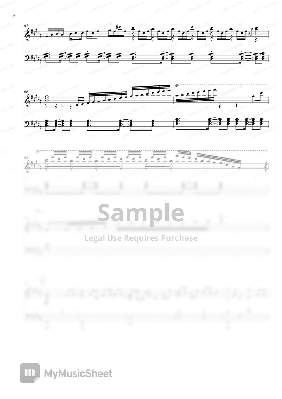 宇多田光 - One Last Kiss (One Last Kiss/卡汀Cateen/钢琴独奏) by Maxilian大海