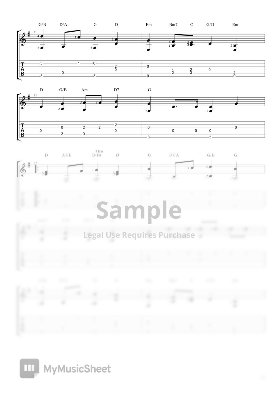 대한민국 애국가 (Korean National Anthem) Лист by Daniel K.