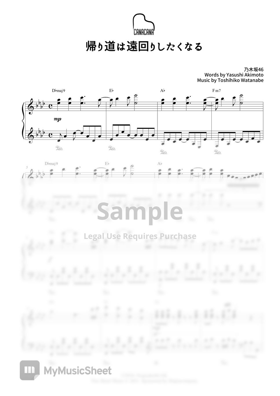 ★Vtg★楽譜 銀河鉄道999 - 橋本 淳;すぎやまこういち;内田美雪 Sheet Music