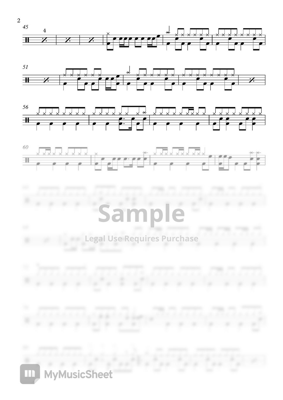 caifanes-nubes-sheets-by-drum-transcription-leo-alvarado