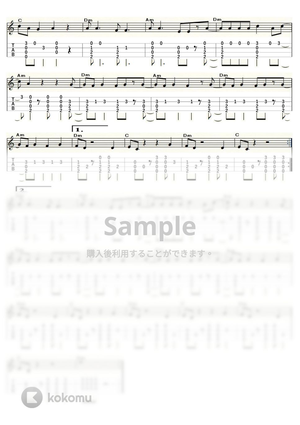 マイケル・ジャクソン - Beat It (ｳｸﾚﾚｿﾛ / Low-G / 中級) by uklelepapa