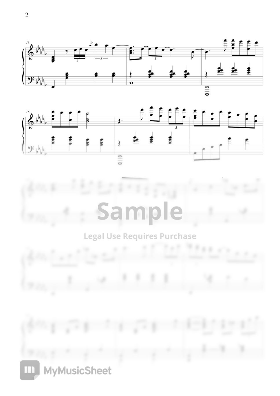C.Debussy - Clair de Lune (Piano Arrangement) by Hwan ho Jung