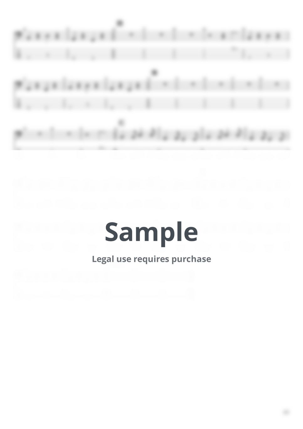 Onerepublic - Run Tab + 1staff by BassBlur