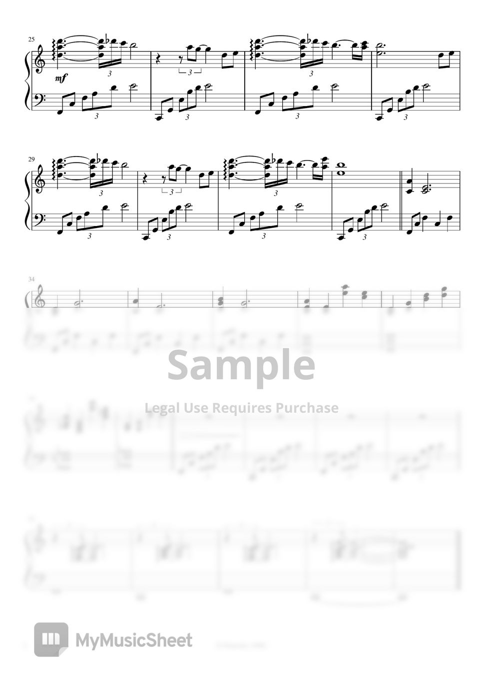 The Legend of Zelda: Ocarina of Time - Title Theme Sheets by Torby Brand