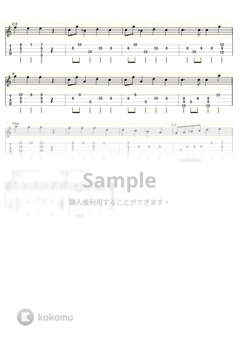 イェッセル - おもちゃの兵隊のマーチ～キューピー３分クッキング～ (ｳｸﾚﾚｿﾛ / Low-G / 中級) by ukulelepapa