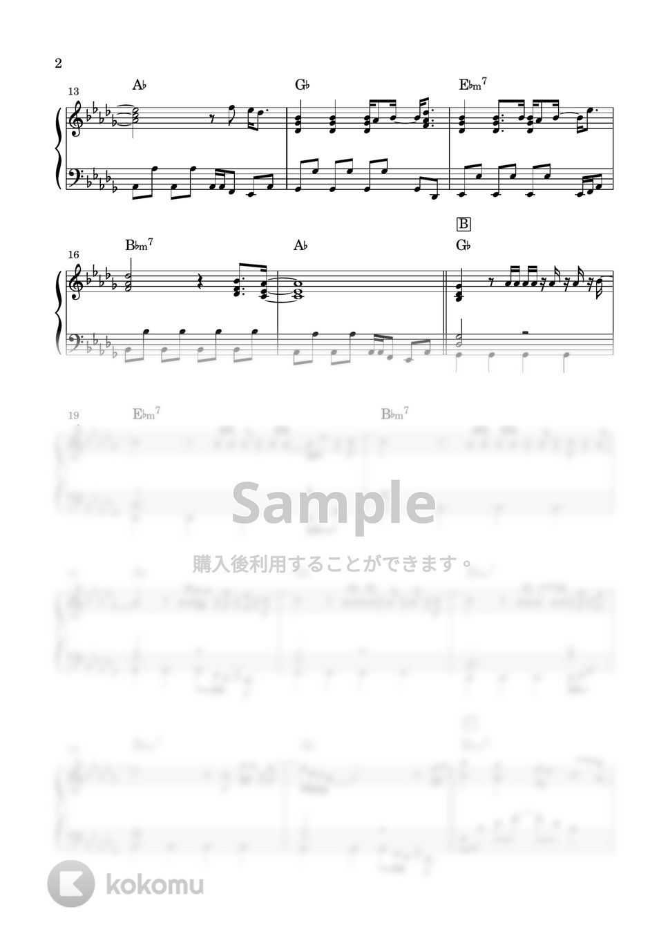 perfume - Moon (ばらかもん 主題歌) by miiの楽譜棚