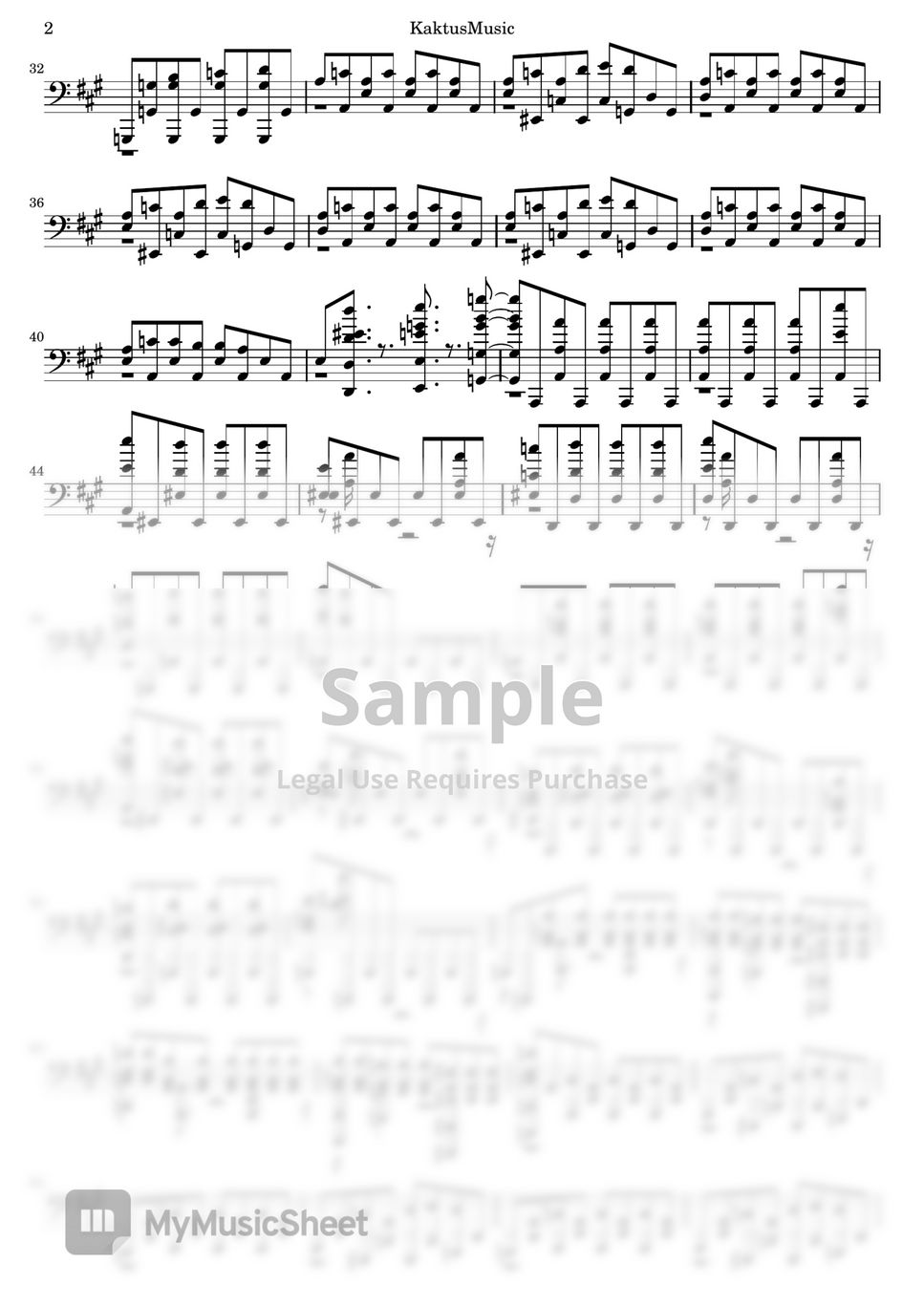 Король и Шут - Лесник Sheet by KaktusMusic