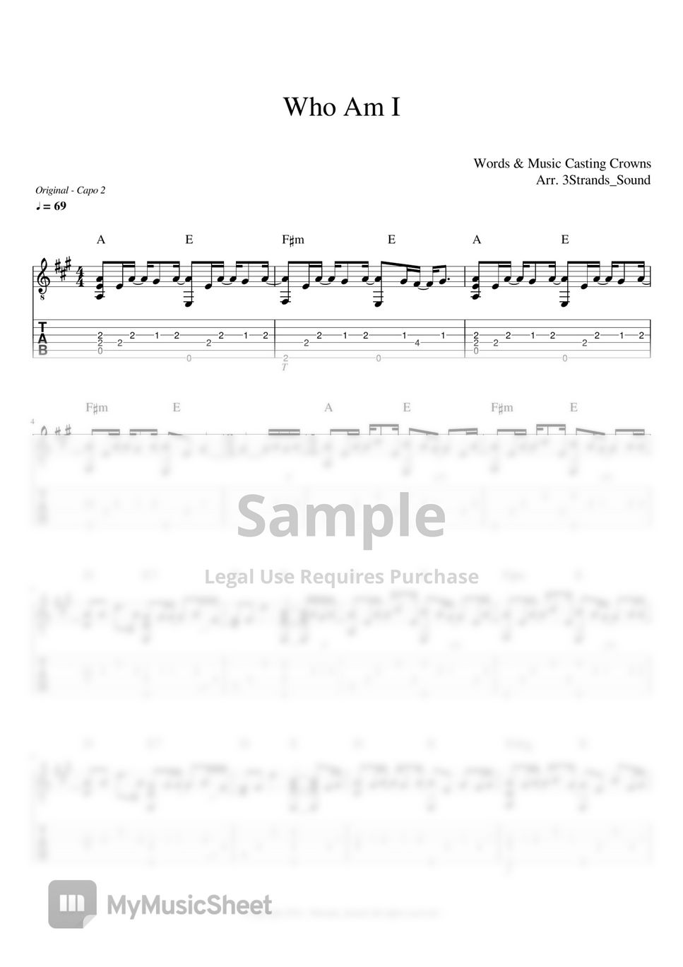 casting-crowns-who-am-i-a-key-original-capo-2-by-3strands-sound