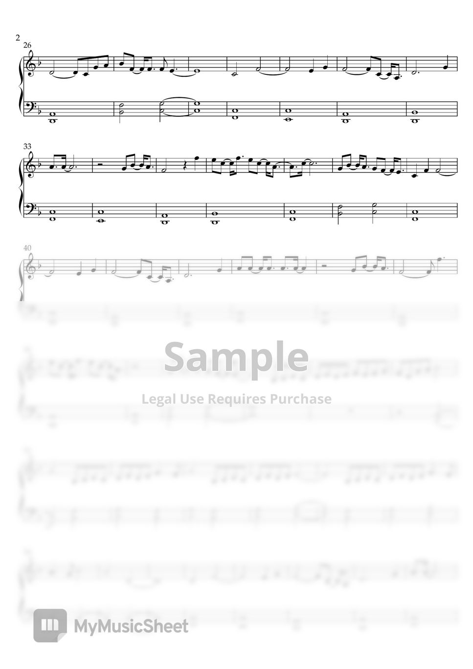 Andrea Bocelli - Con Te Partirò (Easy Version) by C Piano