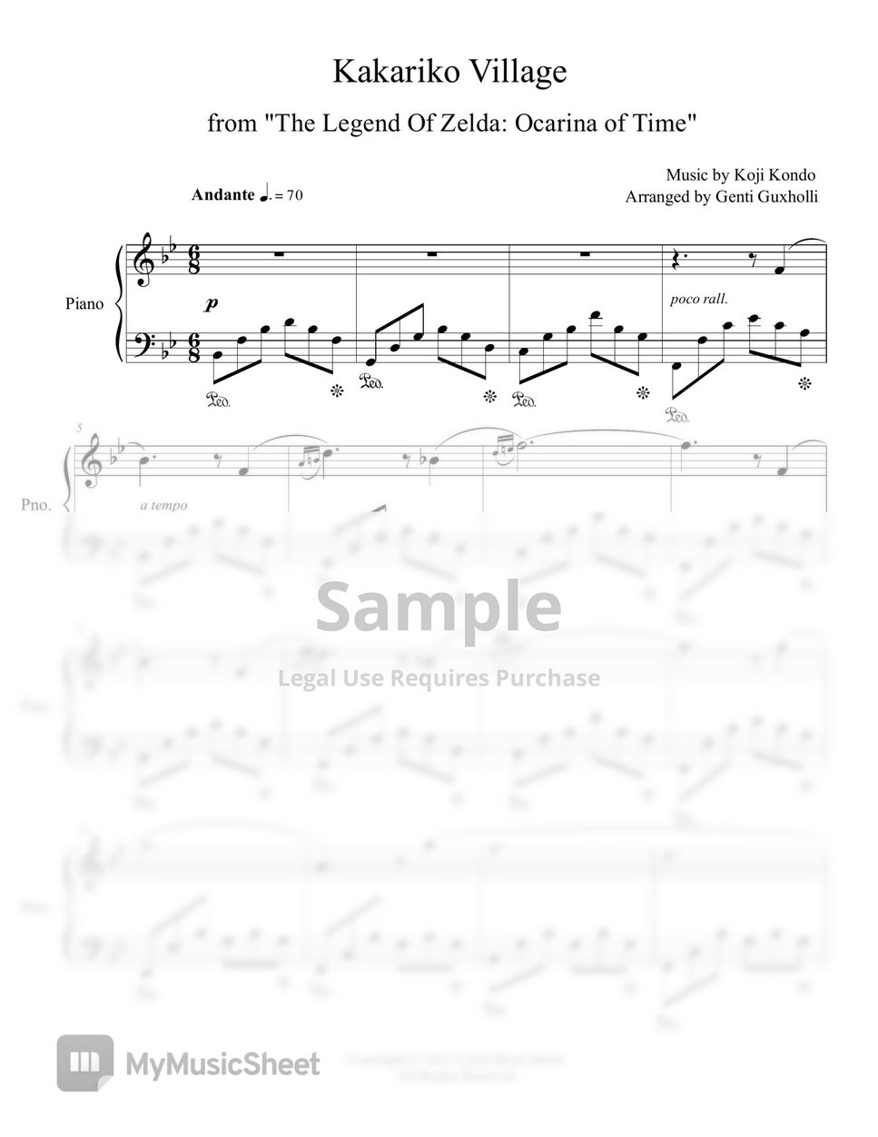 Koji Kondo Kakariko Village The Legend of Zelda Ocarina of Time