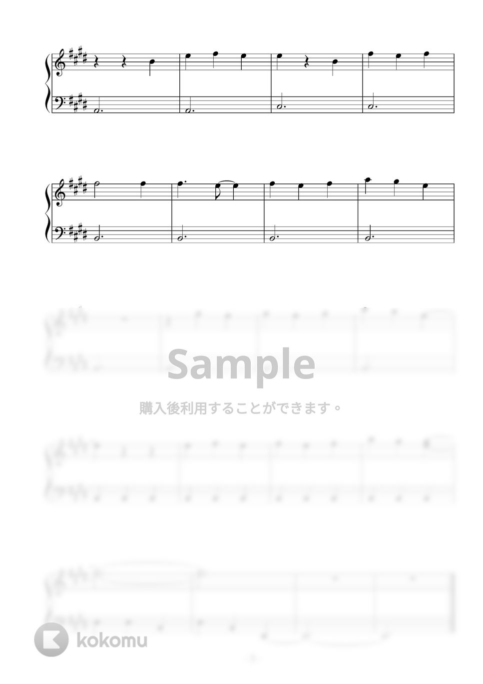 アニメ『ユーリ!!! On Ice』OP - History Maker (TVサイズ) ピアノ楽譜