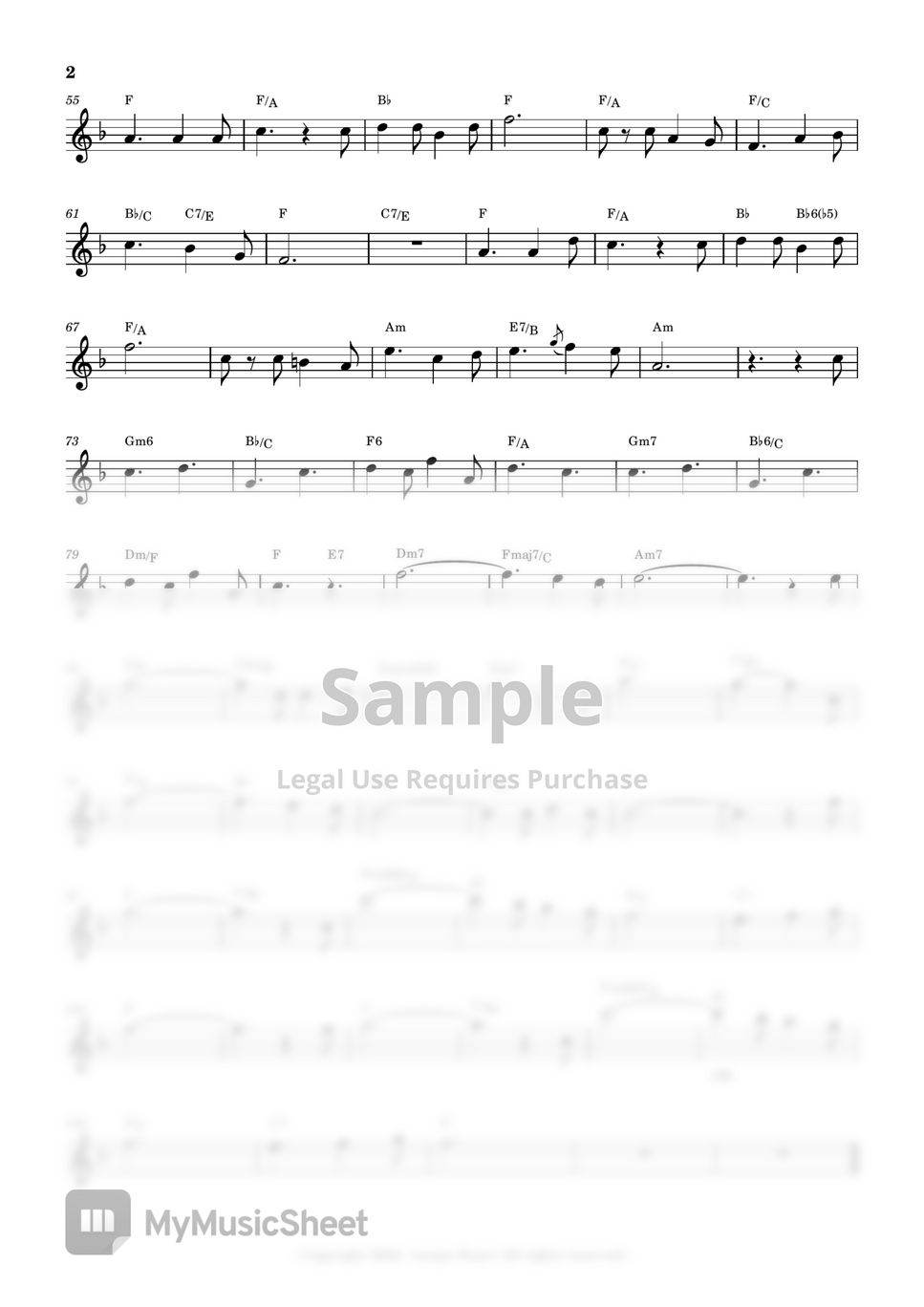 Christmas Carols O Holy Night (Flute Sheet Music) Sheets by sonye flute