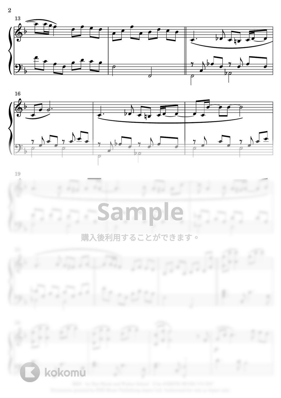 マイケル・ジャクソン - ベンのテーマ/BEN (ピアノソロ) by Miz