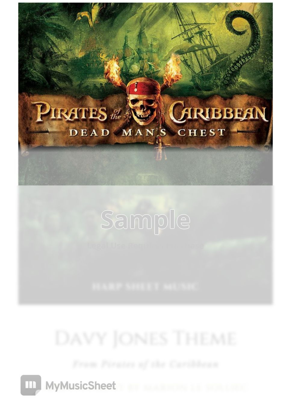 Davy Jones Song - Pirates of the Caribbean