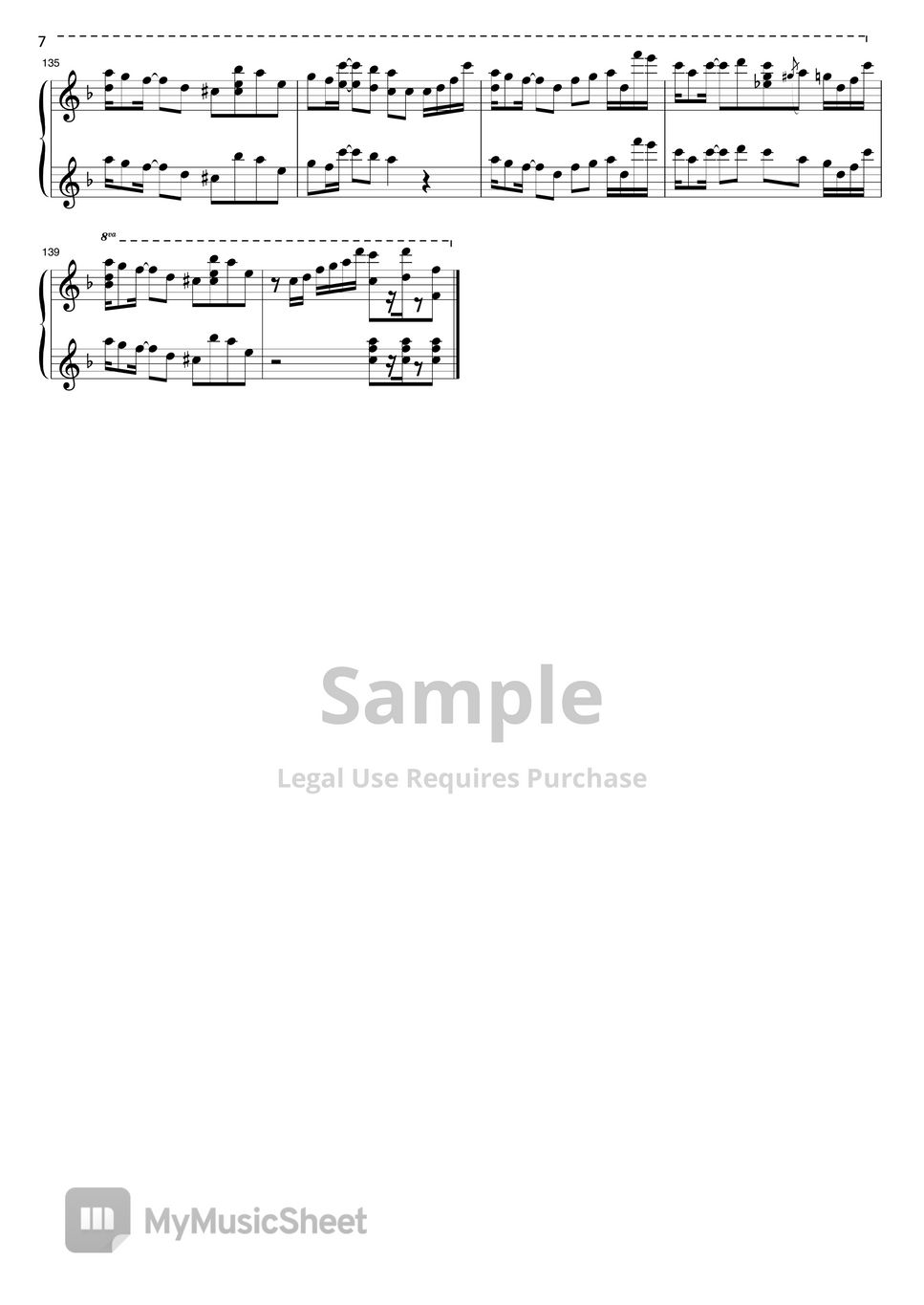 Piano Sheet Music The Farmer Refuted Lyrics YOASOBI Yoru Ni Kakeru