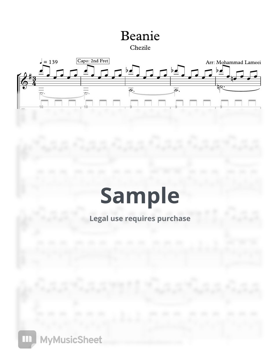 Chezile - Beanie by Mohammad Lameei