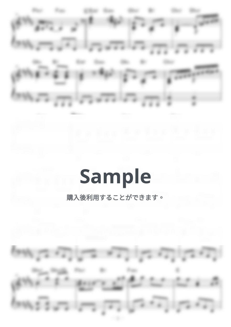 bohemianvoodoo - Magnolia by piano*score