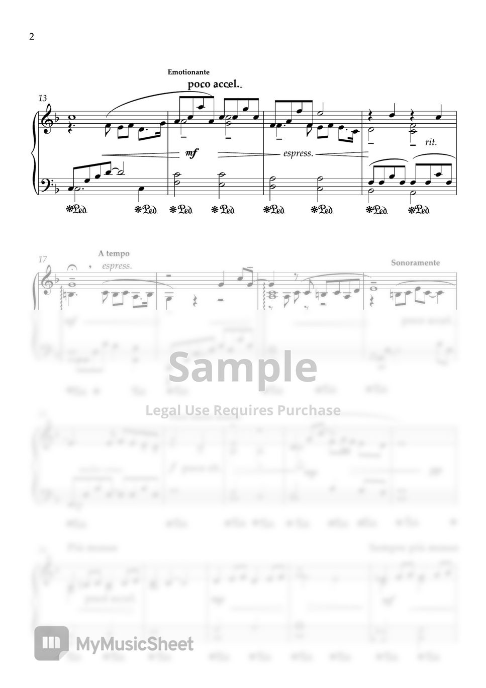 The Swan Princess Far Longer Than Forever (Difficult Piano