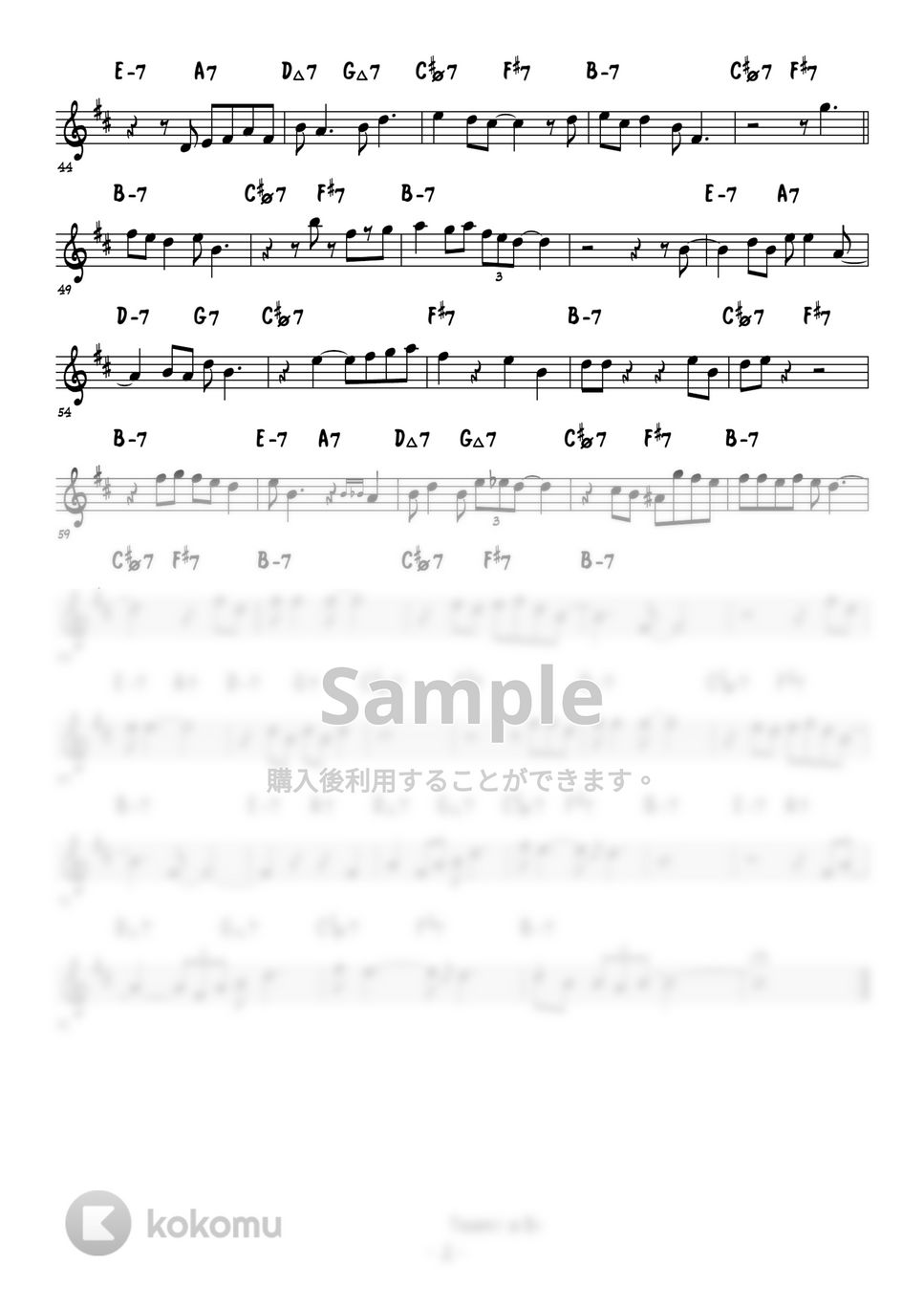 George Gershwin - Summertime (トランペット（テーマ・アドリブソロ）) by 高田将利