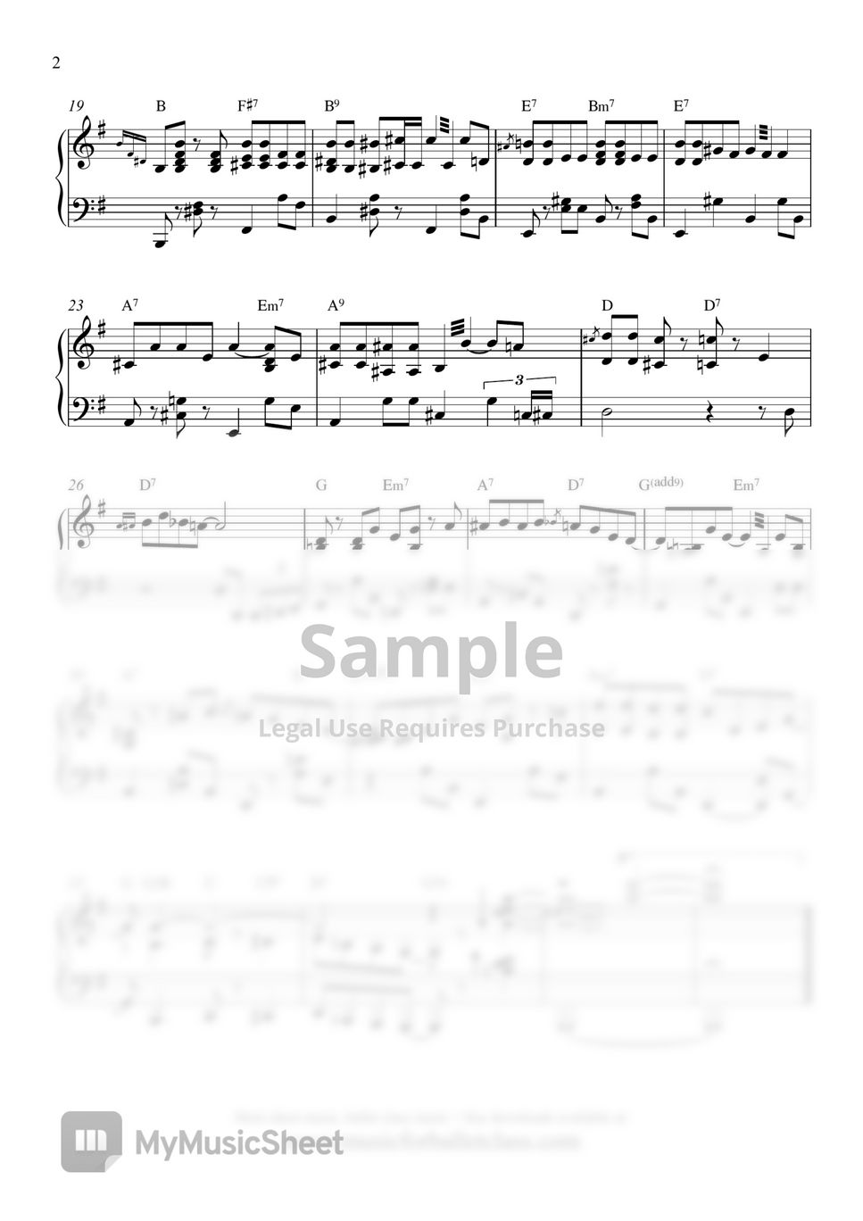 Santa Baby - Solo Piano Jazz Version