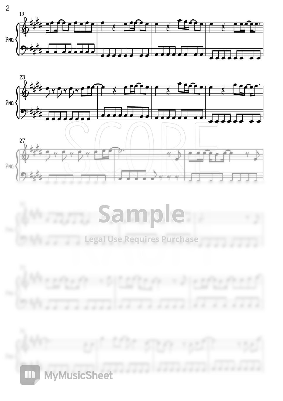  gaho ost sheets
