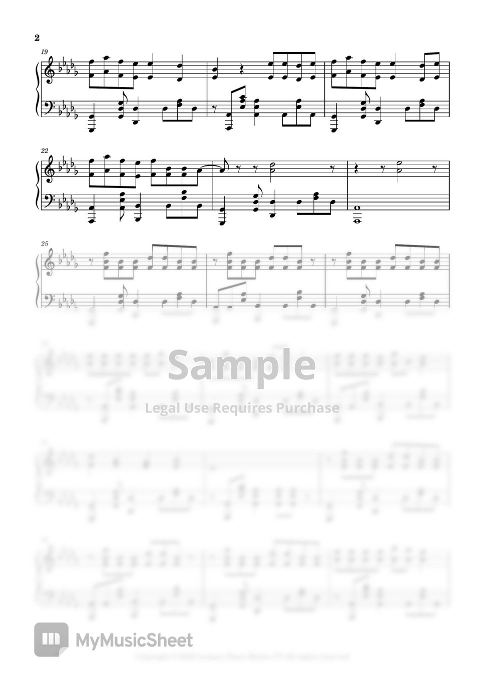 Crash Adams Destination Sheets by Leisure Piano Sheets YT