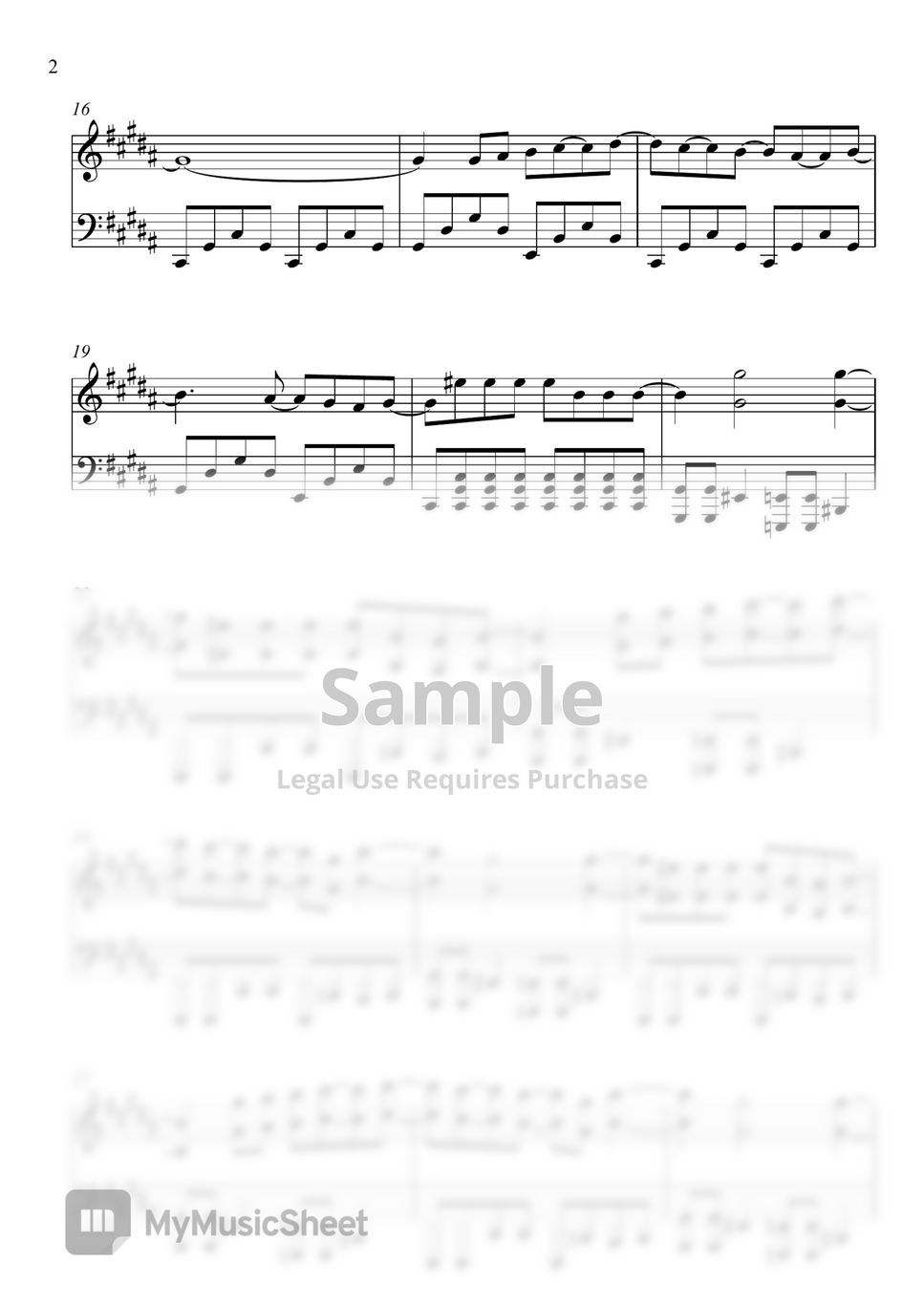 Nirvana - Heart Shaped Box Sheets by Piano Go Life