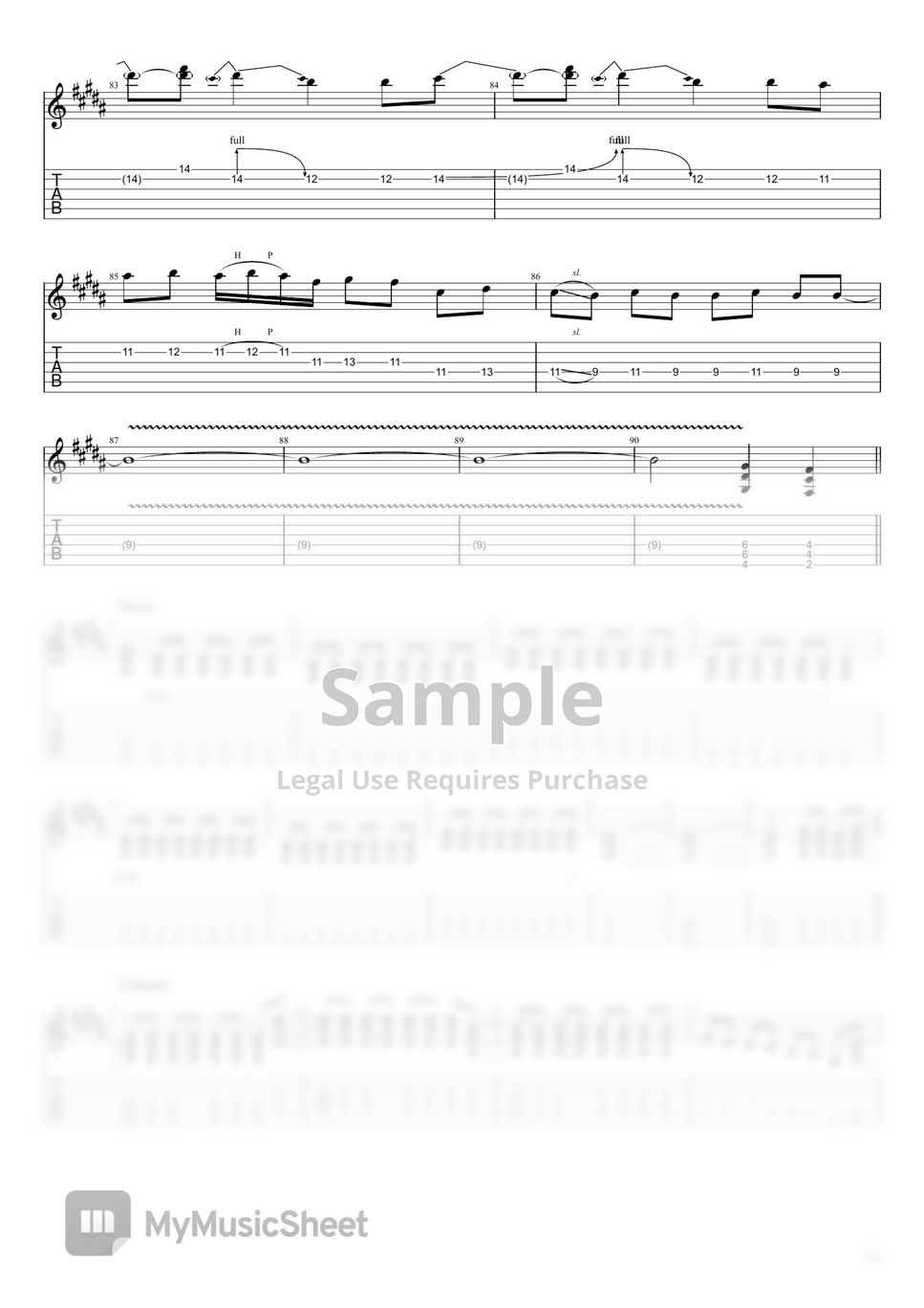 Sum 41 - The Hell Song (Lead Guitar) by DCGuitar