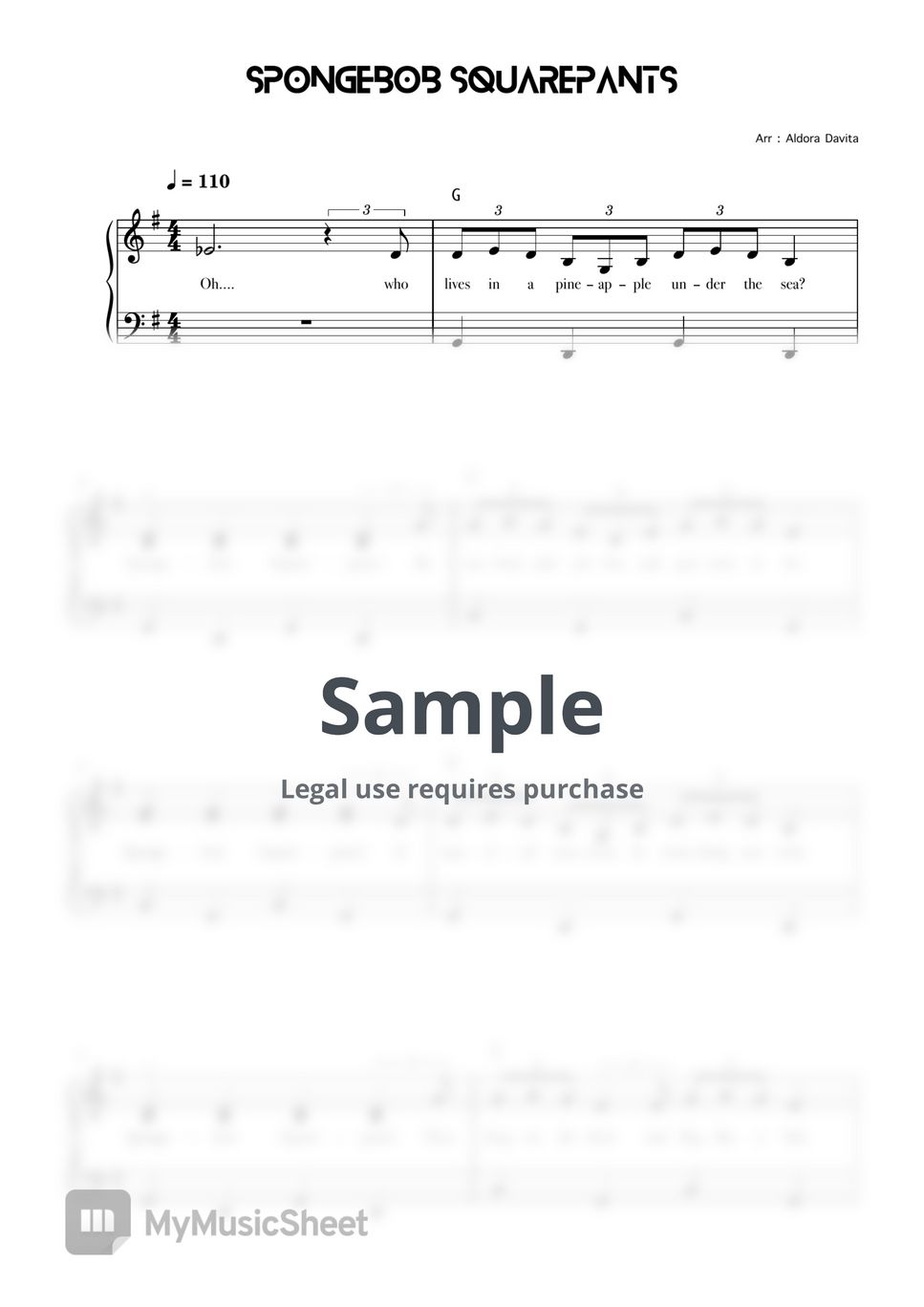 SpongeBob SquarePants Tématické listy odSpongeBob SquarePants Tématické listy od  